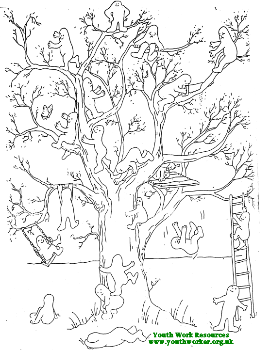 youth work resources website tree of life 